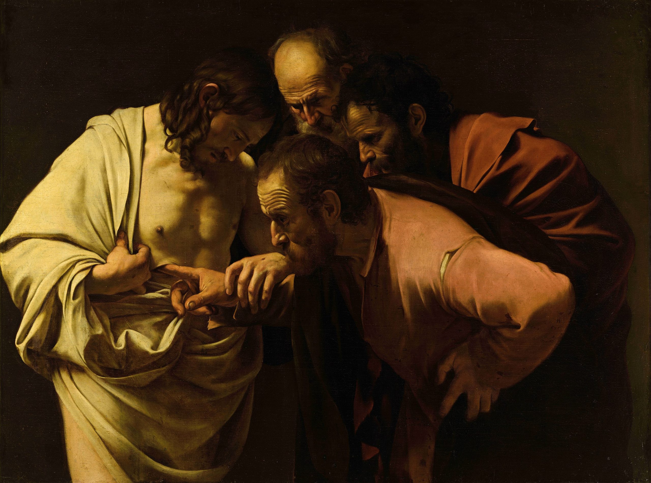 L’incredulità di San Tommaso del Caravaggio a cura di Alessio Fucile Storico dell’arte