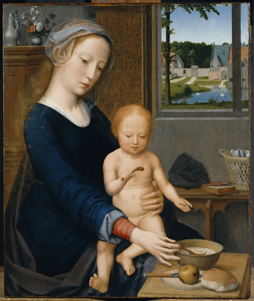 Madonna con il bambino e zuppa di latte di Gerard David a cura di Alessio Fucile Storico dell’arte