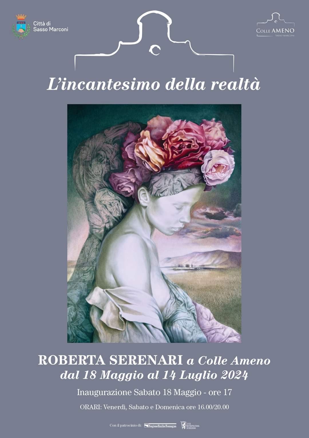 “L’ Incantesimo della Realtà”, Roberta Serenari espone a Villa Davia, Sasso Marconi
